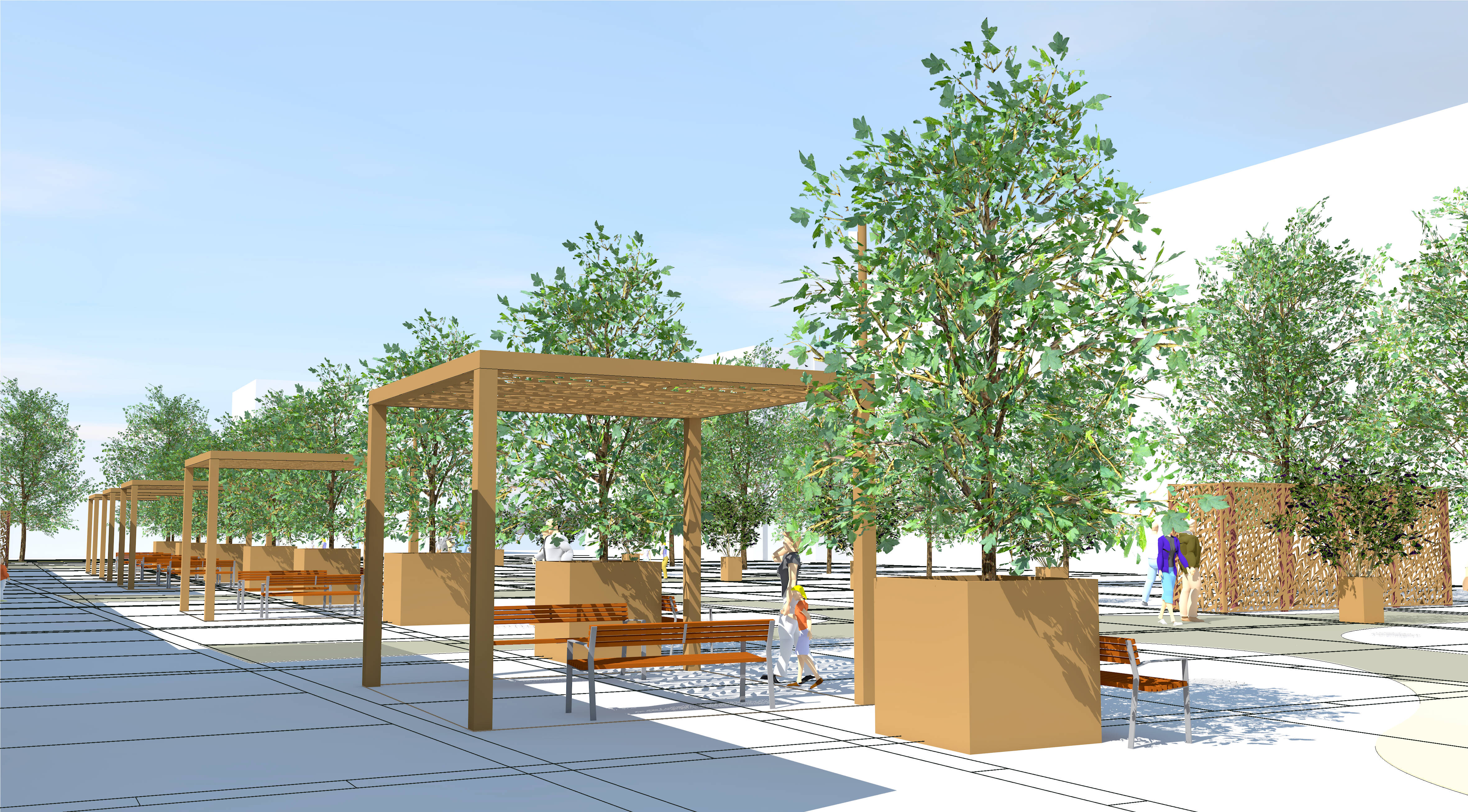 Voici à quoi va ressembler cette place de La Valette après des travaux de végétalisation