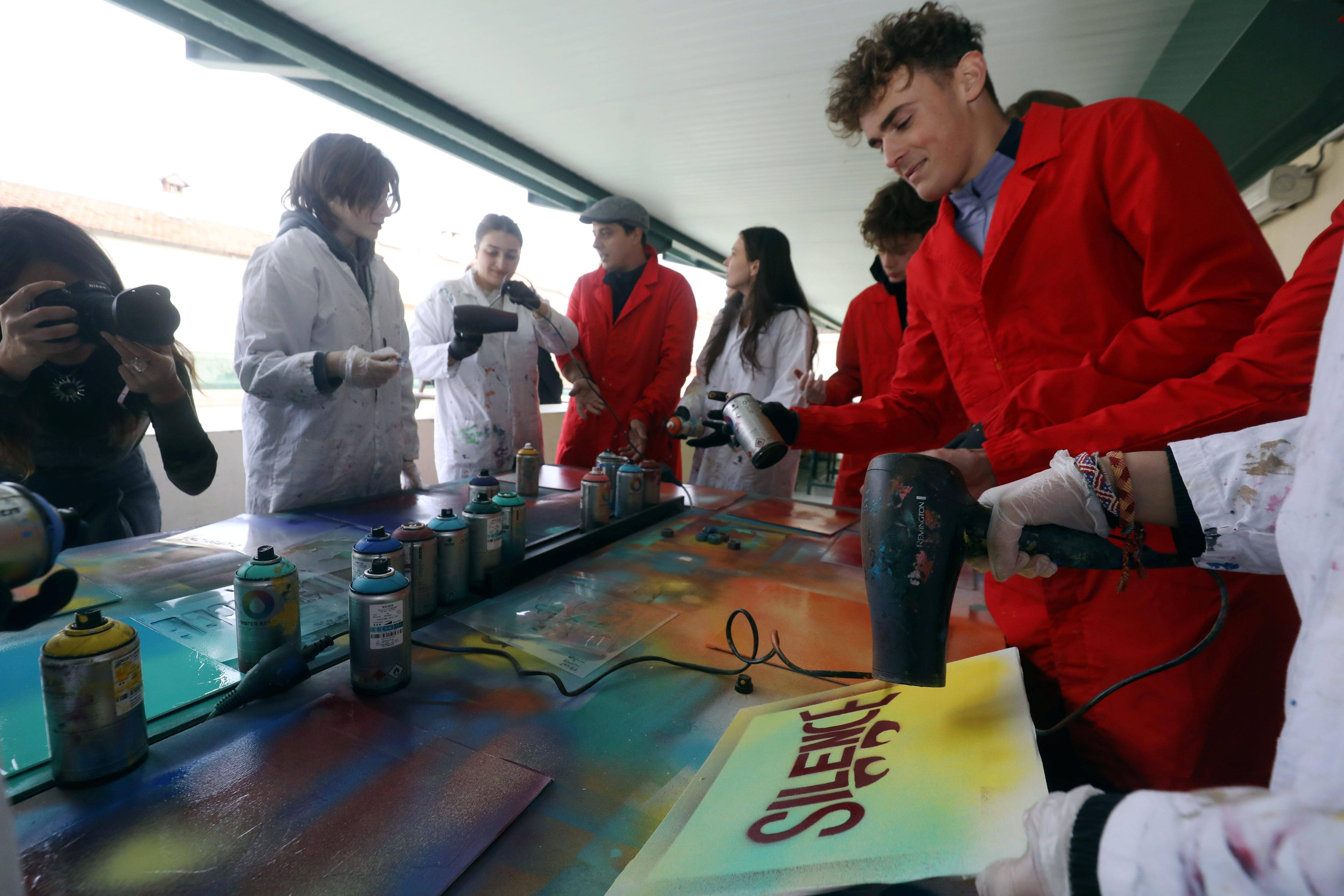 Les collégiens et lycéens de Monaco ont participé à des ateliers artistiques contre le harcèlement scolaire