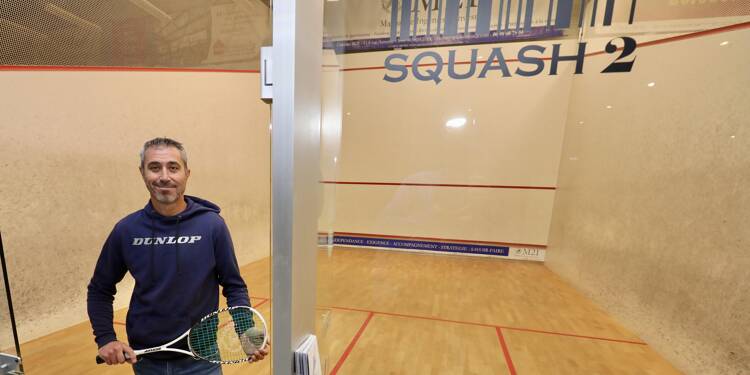 Nous en rêvions: un nouveau club de squash débarque à Cuers, le Toulonnais n°1 français Victor Crouin attendu