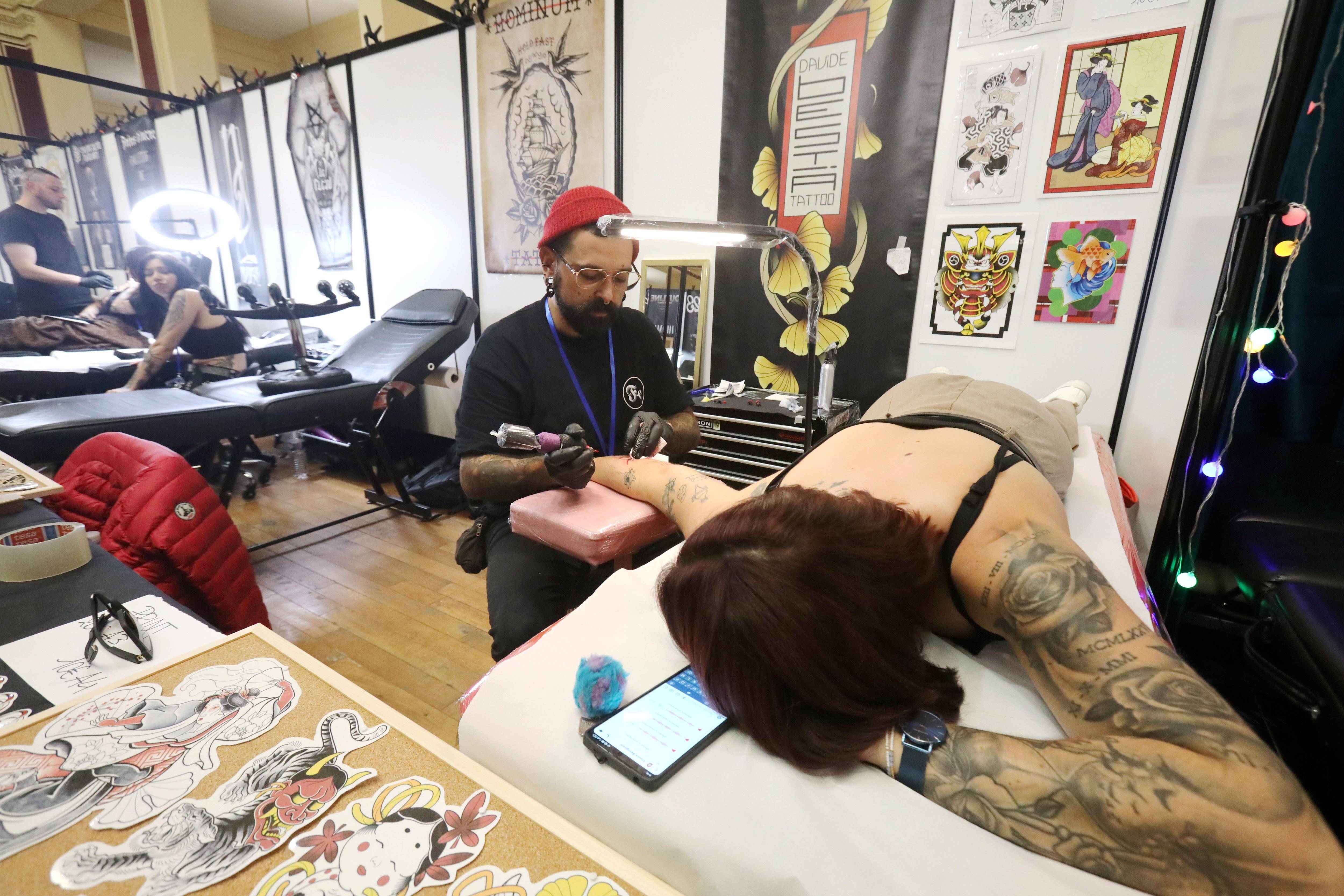 Une centaine d'artistes venus de France, d'Europe et même du Mexique réunis ce week-end au premier Menton tattoo expo