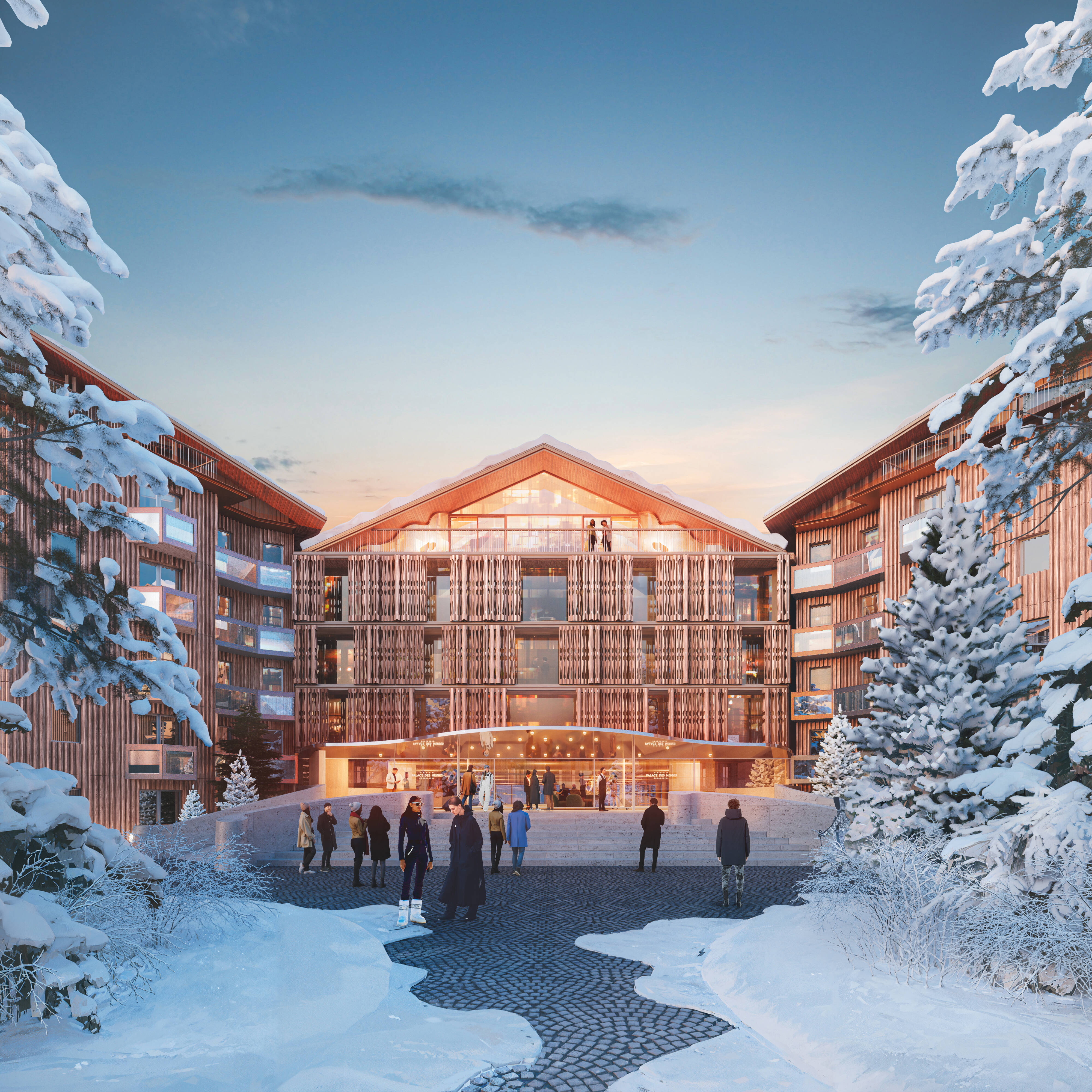 La Société des Bains de Mer de Monaco dévoile le complexe Monte-Carlo One à Courchevel