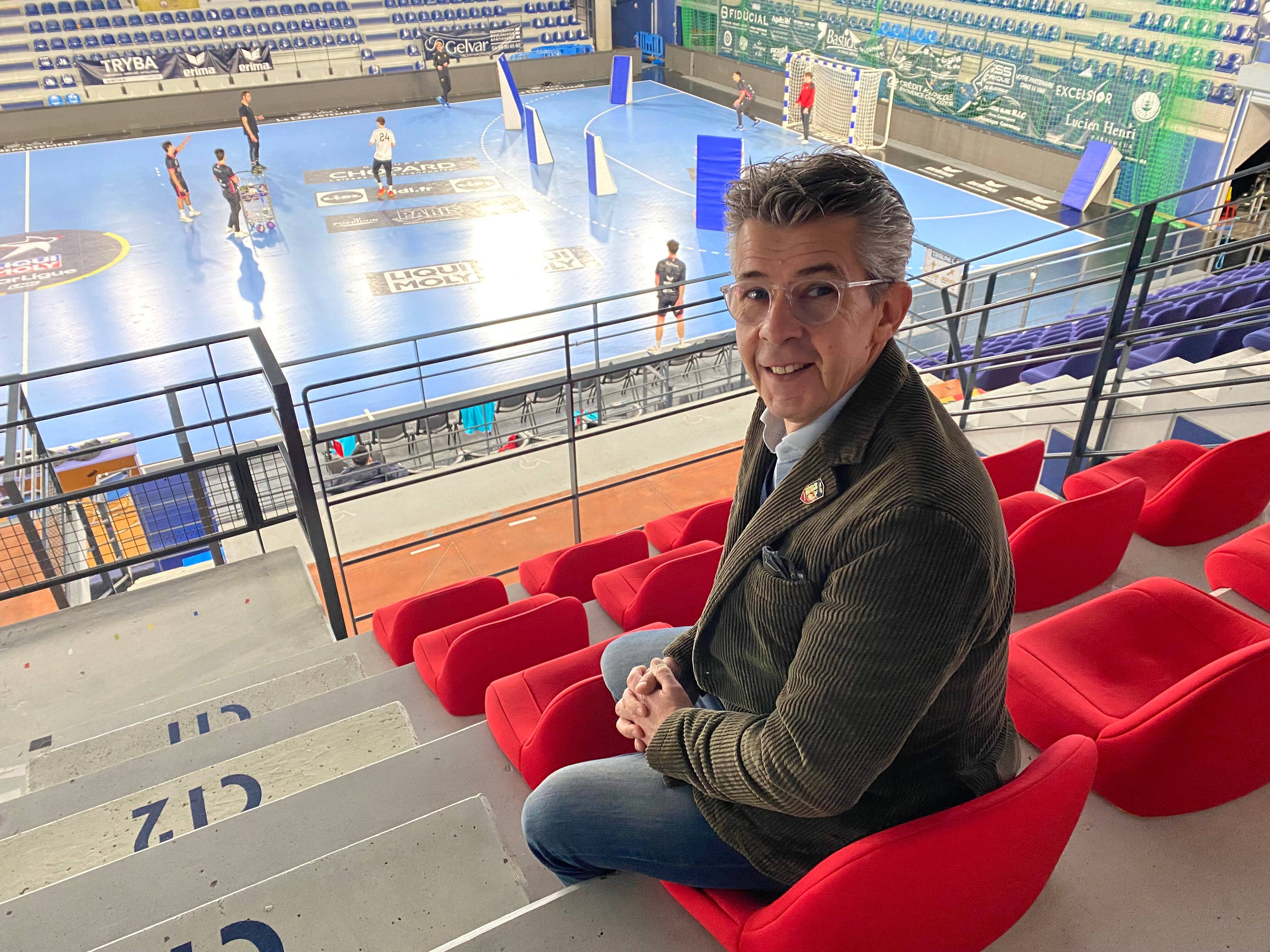 Ce serait "une désillusion" de ne pas décrocher l'Europe, confie le président du Saint-Raphaël Var handball Pascal Bacchi