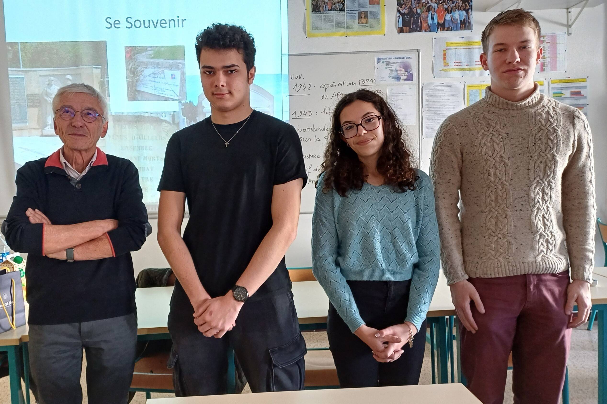 "Ce sont de vraies personnes qui se sont battues et pas juste des faits": la Résistance expliquée à des lycéens de Hyères