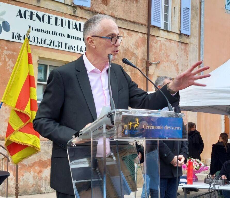 Vidéoprotection, sécurité routière, réhabilitation... Ce qu'il faut retenir de la cérémonie de voeux du maire de Saint-Cézaire-sur-Siagne