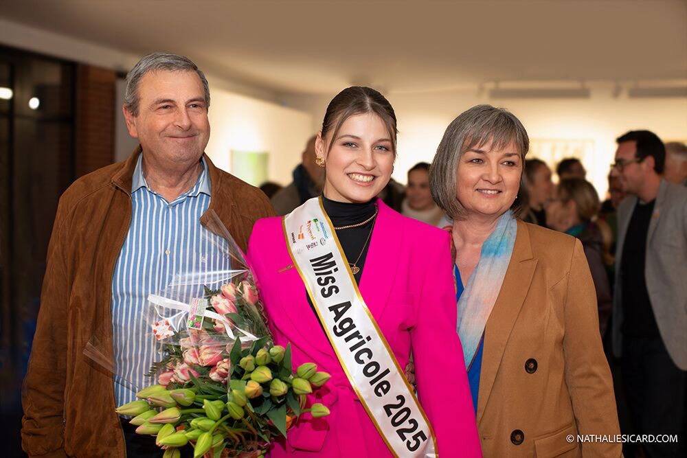 Élue en décembre, Gabrielle Priolio a ceint l'écharpe de Miss France agricole 2025 à Six-Fours