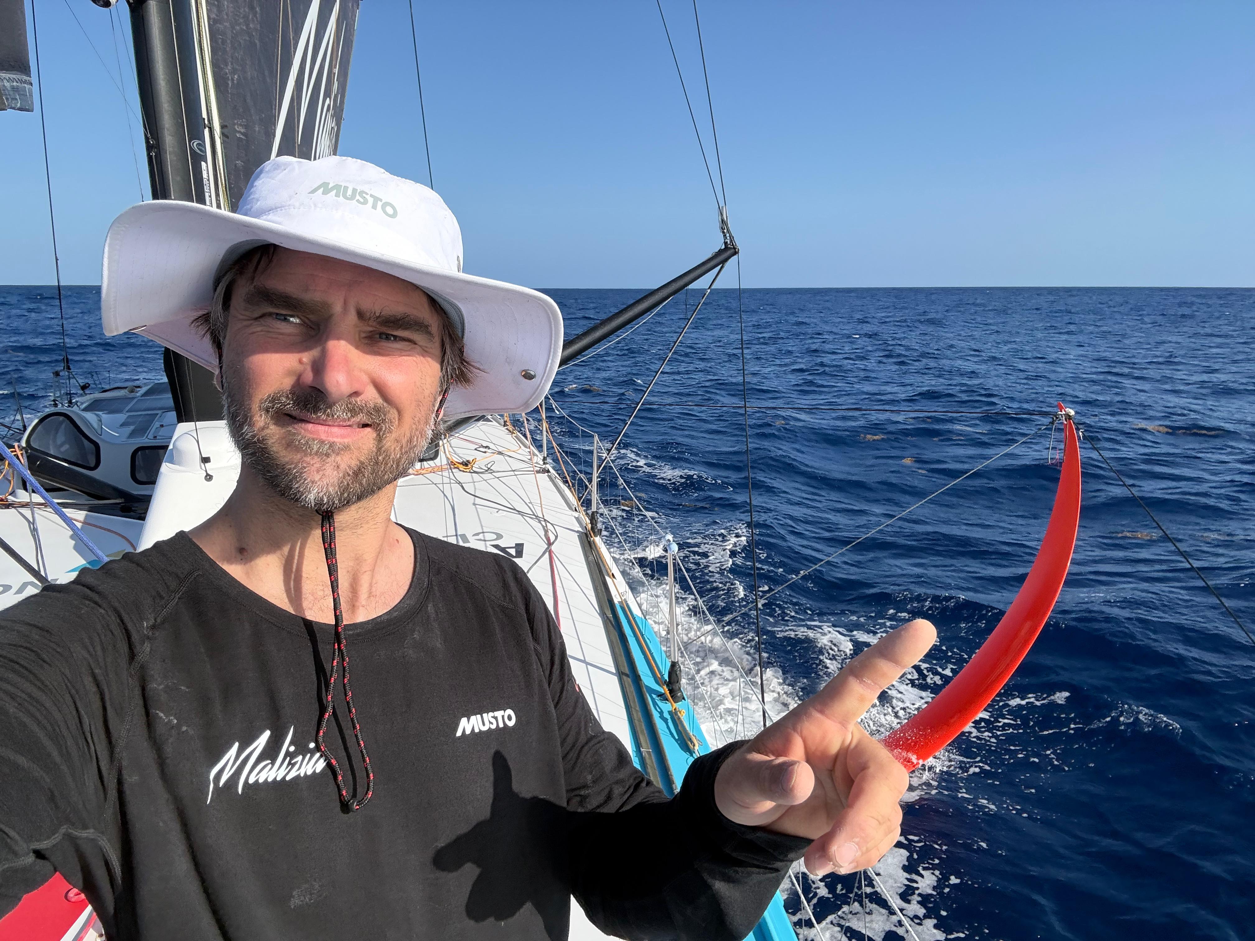 Vendée Globe: malgré un bateau abîmé, le skippeur sous pavillon monégasque Boris Herrmann garde le cap