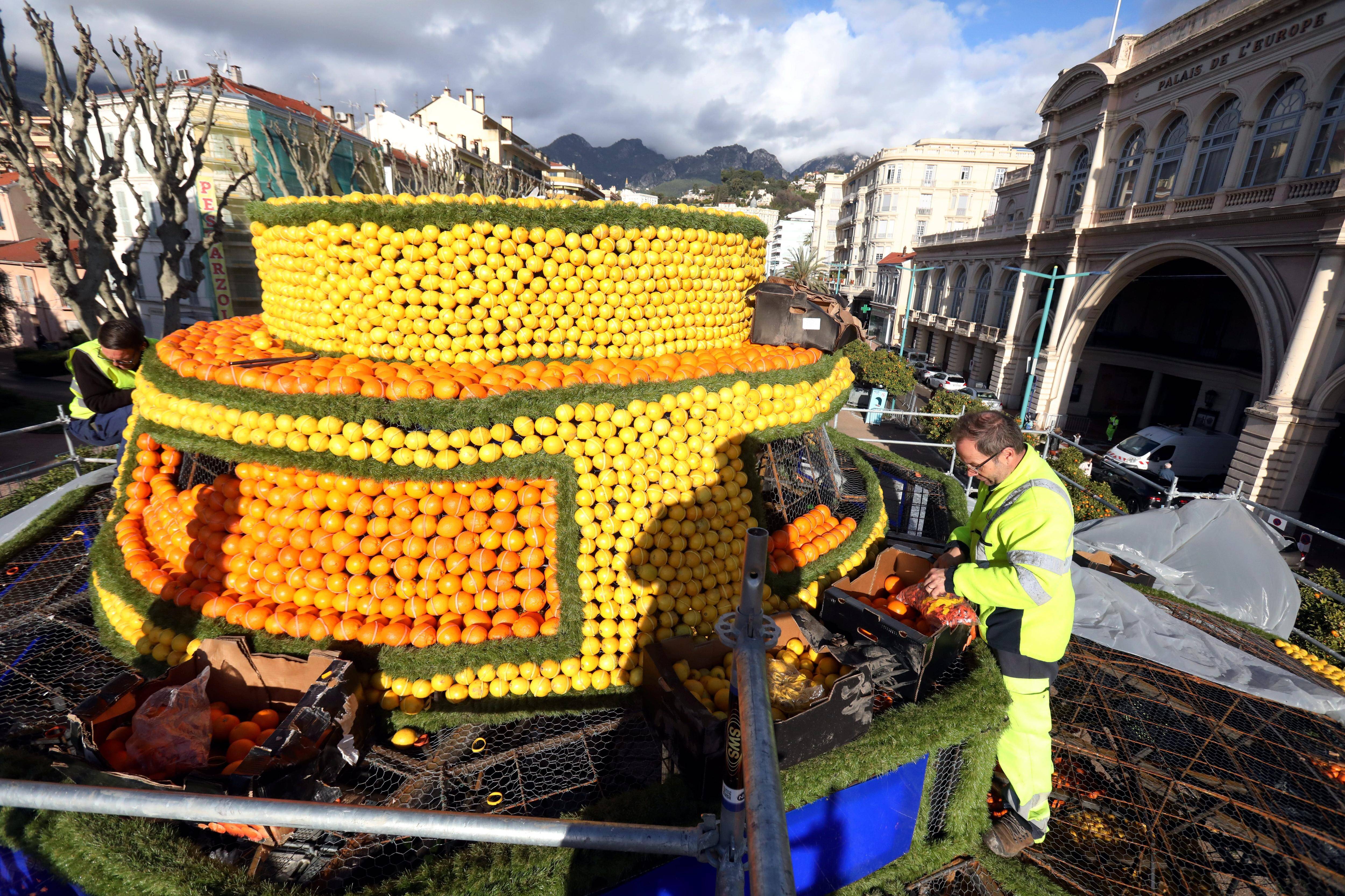 91e Fête du Citron de Menton: le fruitage des motifs a commencé, voici les nombreuses animations à découvrir