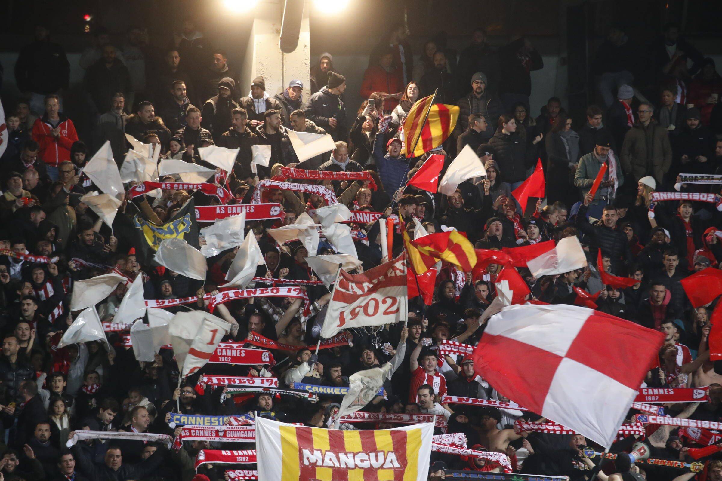 "Une très grande fierté", "quel beau but"... L'AS Cannes a enflammé les coeurs de ses supporters face à Dives-Cabourg au stade Coubertin