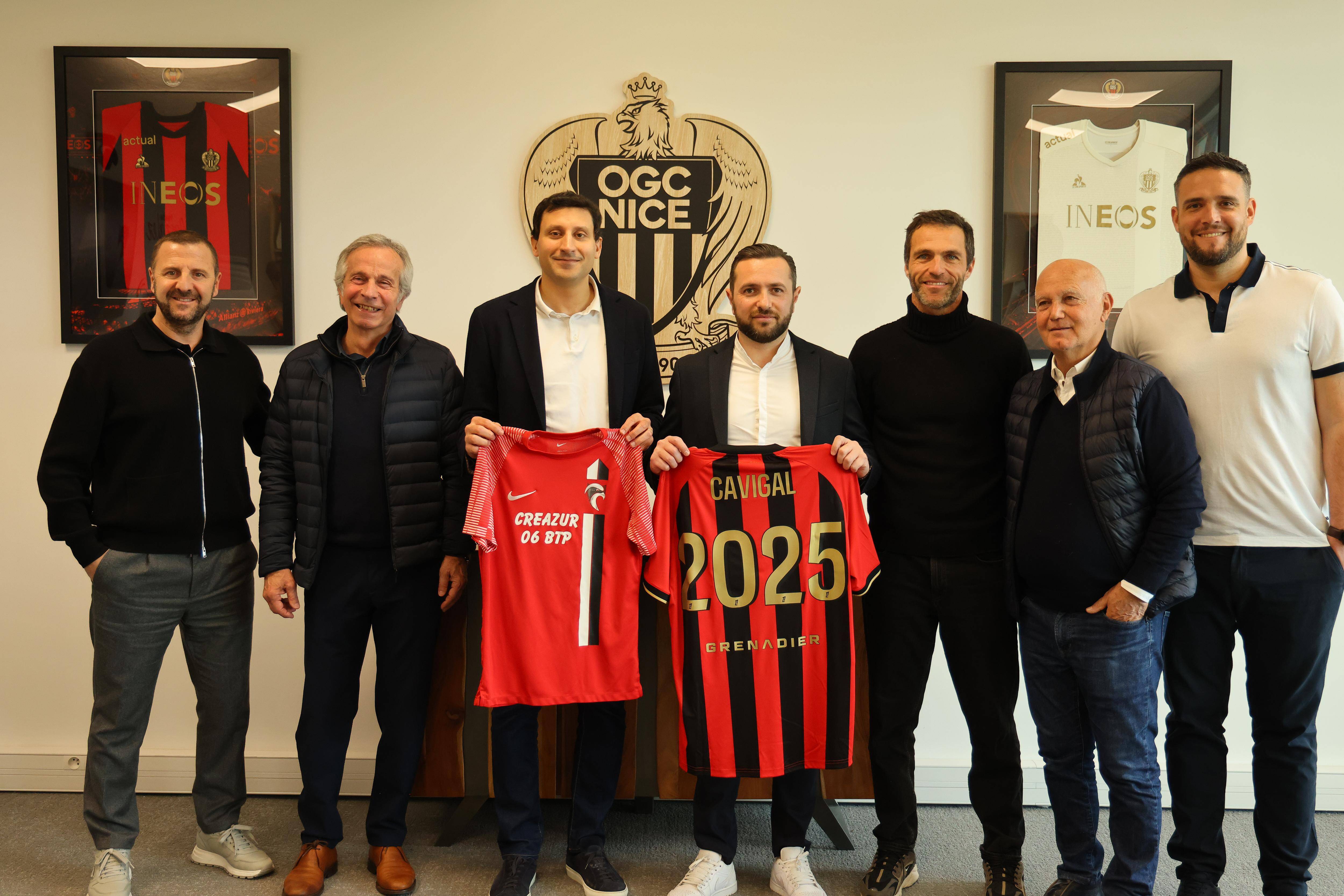 L'OGC Nice et le Cavigal Football signent un partenariat historique