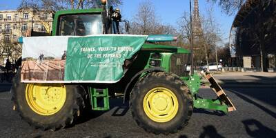 Des centaines de tracteurs défilent à Paris, démonstration de colère des agriculteurs