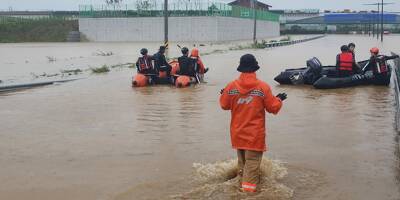 En Corée du Sud, inondations et glissements de terrain font 33 morts et 10 disparus