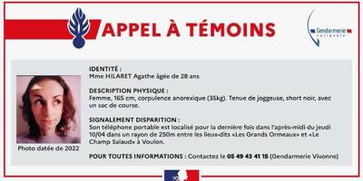 Plus de 100 gendarmes "ratissent" une large zone, on connaît le lieu où son téléphone a borné pour la dernière fois... ce que l'on sait sur la joggeuse disparue dans la Vienne