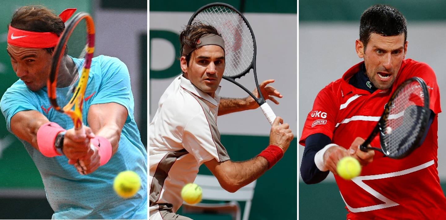 Roland-Garros: Rafael Nadal, Novak Djokovic et Roger ...