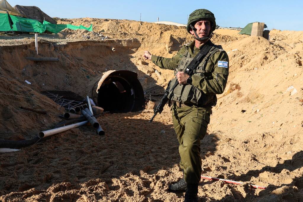 Guerre Israël - Hamas: l'armée israélienne dit avoir découvert le "plus grand tunnel" creusé sous la bande de Gaza