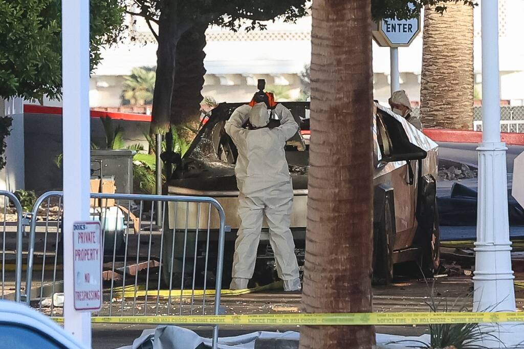 Explosion d'une Tesla à Las Vegas: le suspect, un militaire aux motivations "inconnues", s'est suicidé