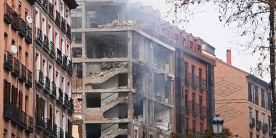 Au moins trois morts et un disparu: ce que l'on sait de l'explosion qui a dévasté une rue de Madrid