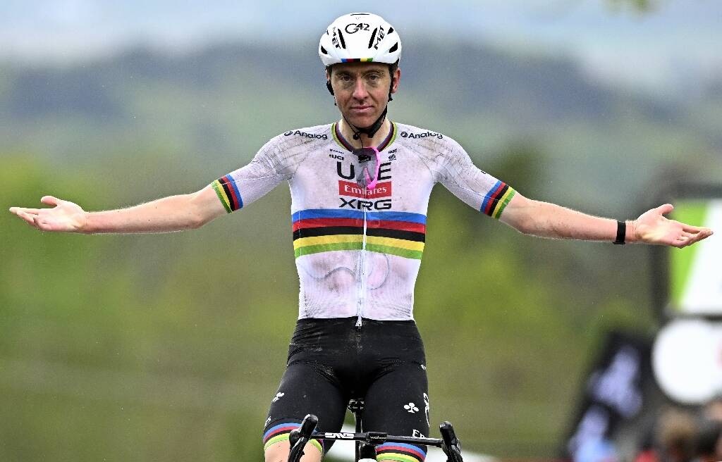 Tadej Pogacar remet les pendules à l'heure dans le terrible mur de Huy et remporte sa 2ème Flèche Wallonne
