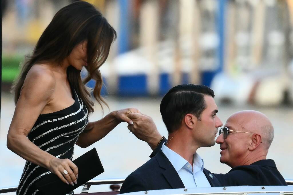 Jeff Bezos et Lauren Sanchez prêts à se dire "oui" dans une Venise divisée
