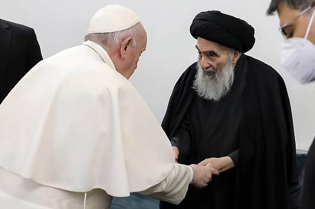 Le pape confie que sa rencontre avec le grand ayatollah lui "a fait du bien à l'âme"