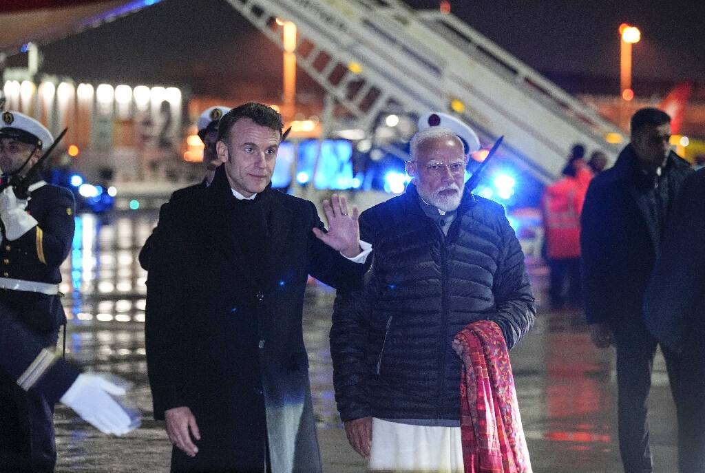 Emmanuel Macron et Narendra Modi à Marseille pour vanter le partenariat franco-indien