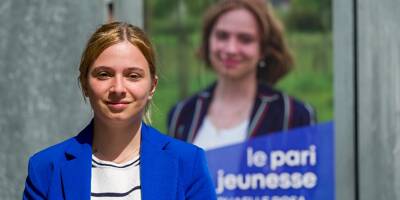 Réviser le bac le matin, coller des affiches l'après-midi: à 18 ans, Raphaëlle Rosa est la plus jeune candidate aux législatives