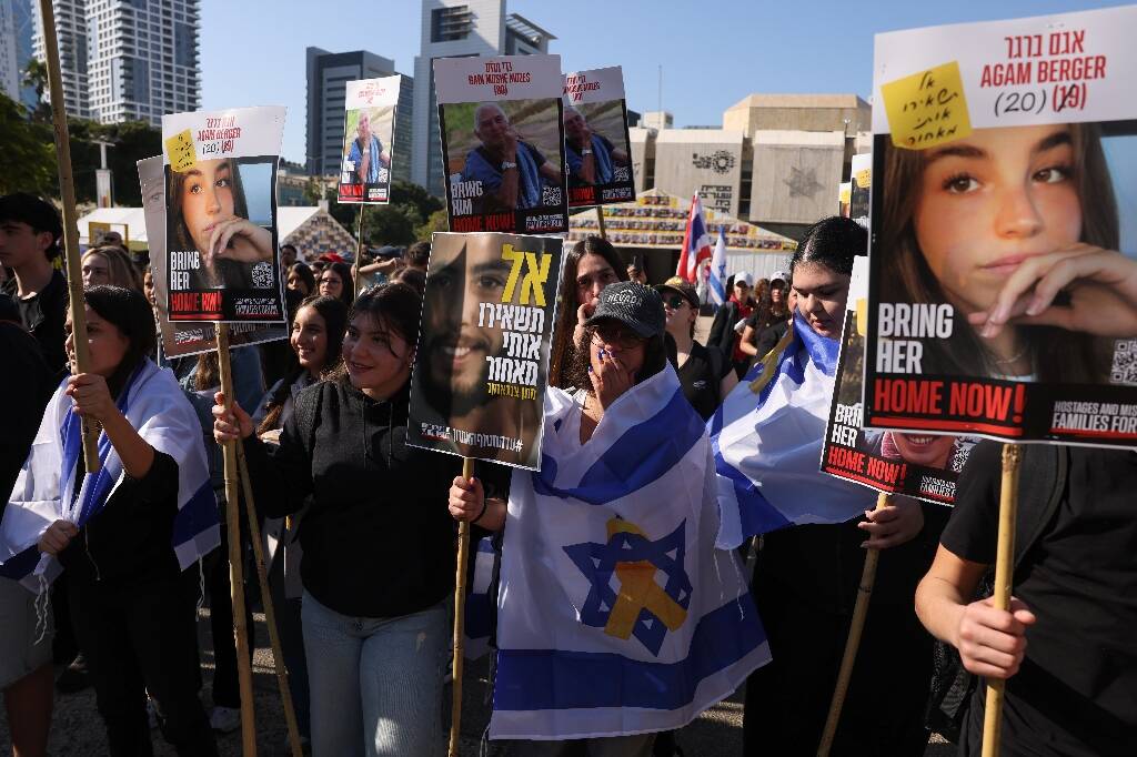 Une otage israélienne libérée lors du troisième échange dans le cadre de la trêve à Gaza