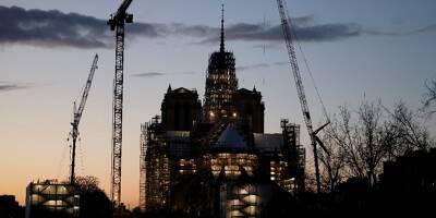 Notre-Dame de Paris: le démontage de l'échafaudage de la flèche a commencé