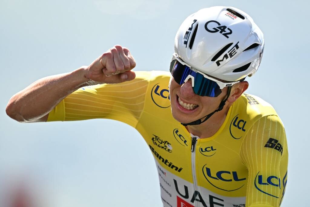 Tour de France: Tadej Pogacar gagne le chrono à Peyragudes et assoit encore sa domination