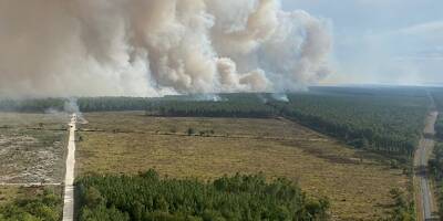 Incendie en Gironde: feu 