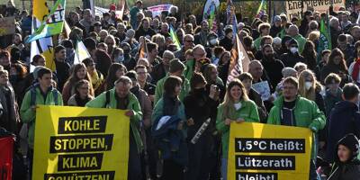 Contre l'extension d'une mine en Allemagne, des militants anti-charbon campent dans les arbres
