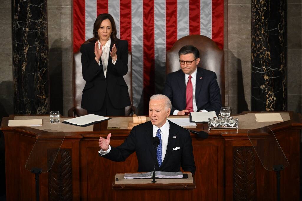 Présidentielle aux Etats-Unis: après un discours énergique, Joe Biden en campagne dans des Etats clés