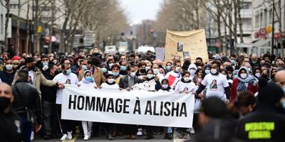 Marche blanche à Argenteuil en mémoire de l'adolescente Alisha, 14 ans, tuée par des camarades