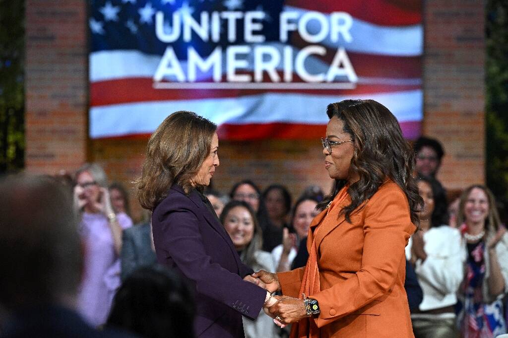 Election américaine: Kamala Harris invitée vedette d'Oprah Winfrey, la candidate démocrate révèle posséder une arme à feu
