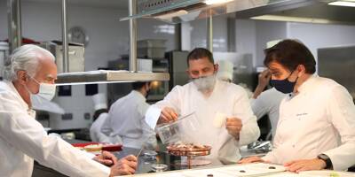 Le pape de la gastronomie Alain Ducasse accueille le génie Yannick Alléno à Monaco