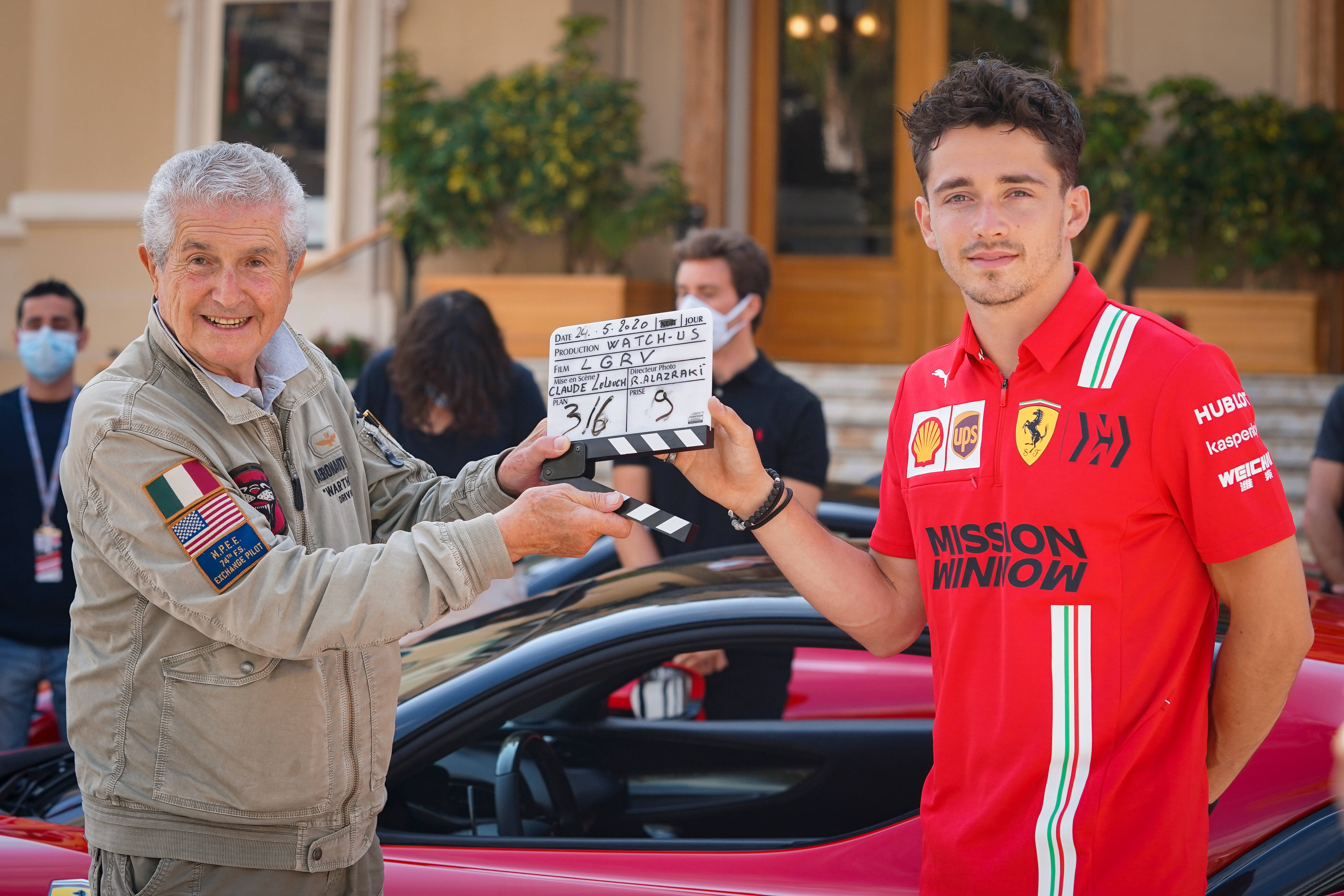 VIDEO. Il y a un an, Claude Lelouch filmait Charles Leclerc à toute vitesse dans les rues de Monaco
