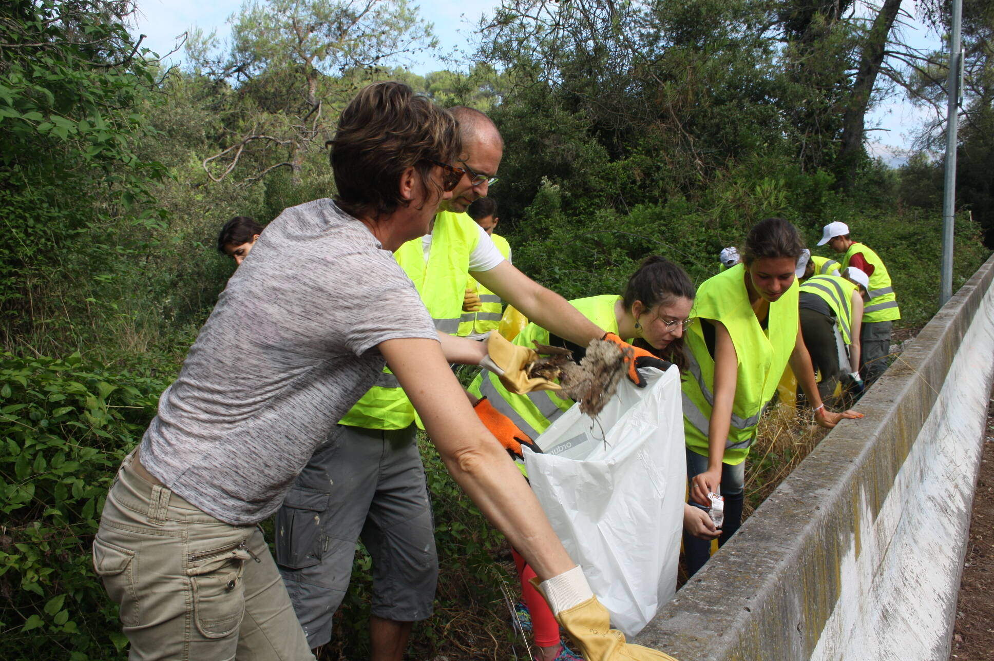 Et si vous veniez ramasser les déchets dans le quartier de Notre-Dame à Roquefort-les-Pins?