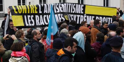 Un rassemblement de LFI contre l'antisémitisme perturbé par des contre-manifestants à Paris
