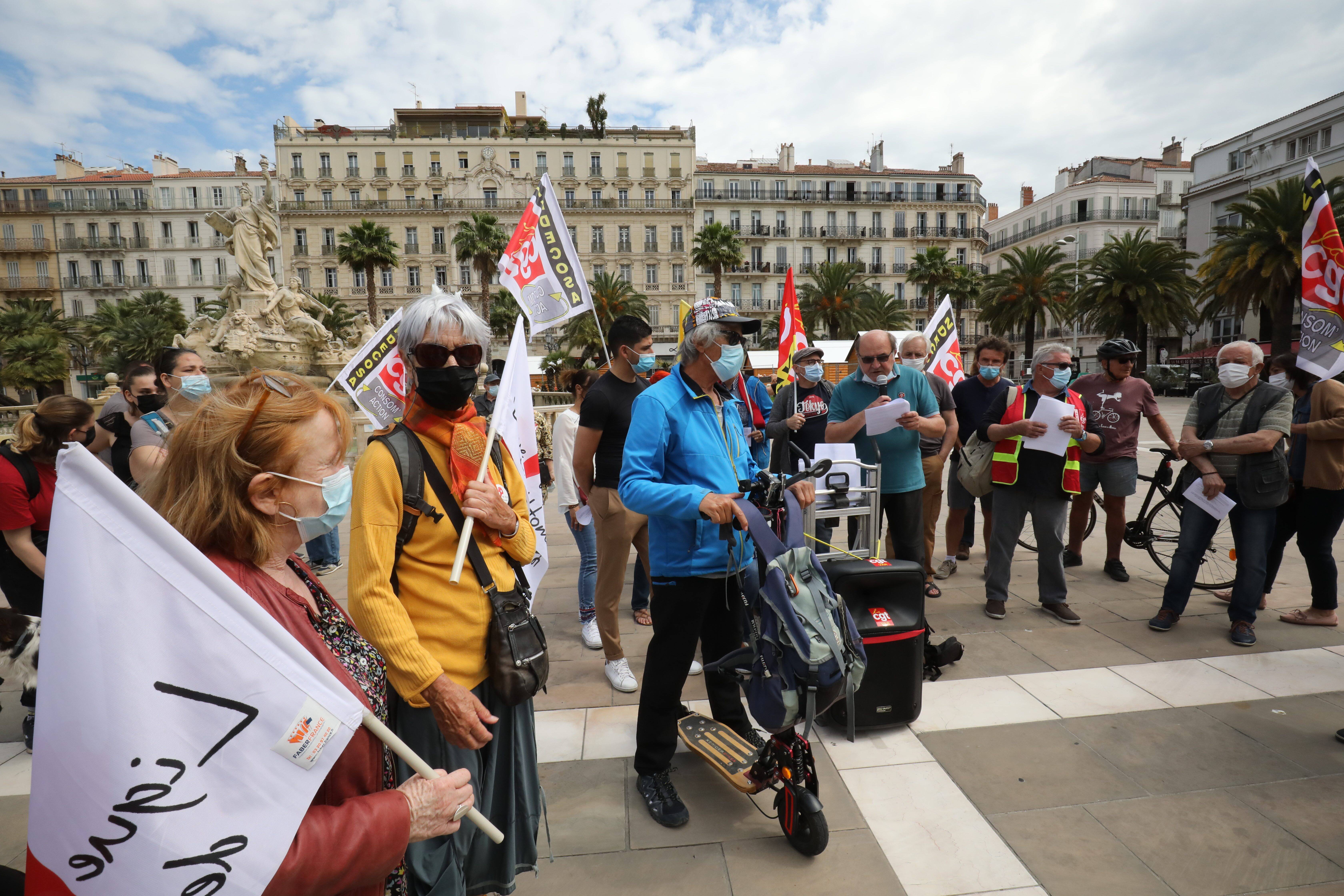 "Le cauchemar de l'expulsion par la police va frapper". Ils réclament un moratoire sur les expulsions locatives à Toulon