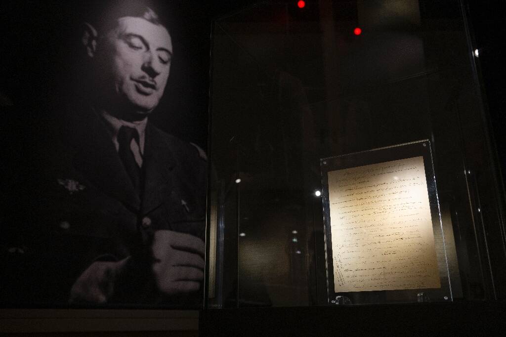 La famille de Gaulle remet à l'État le manuscrit de l'Appel du 18 juin