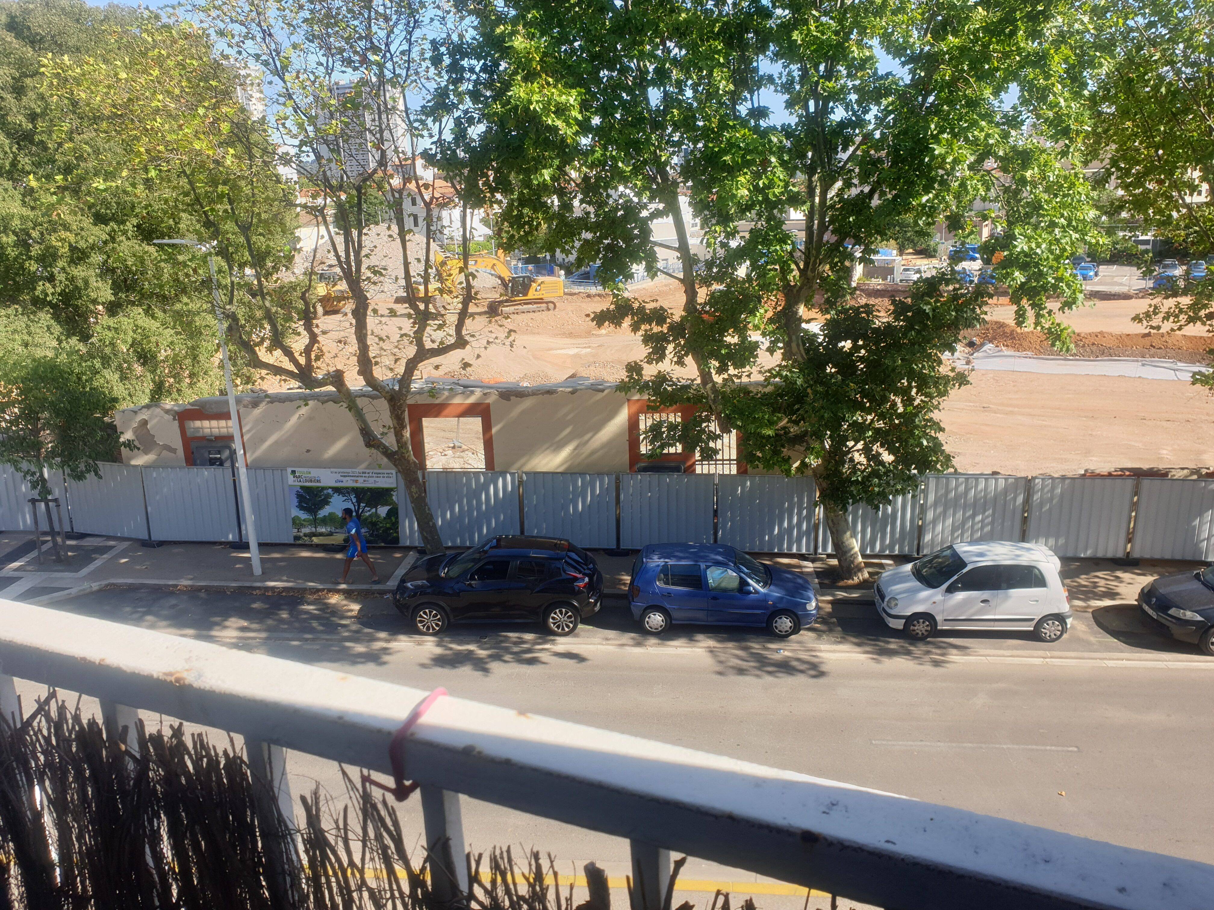 Les riverains du futur parc de La Loubière à Toulon n'en peuvent plus du chantier