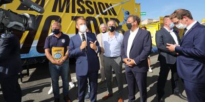 Emmanuel Macron s'invite au Big Tour de la relance à La Londe-les-Maures
