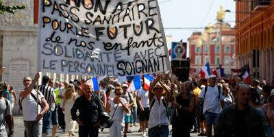 Pass sanitaire: retour sur la manifestation de samedi à Nice