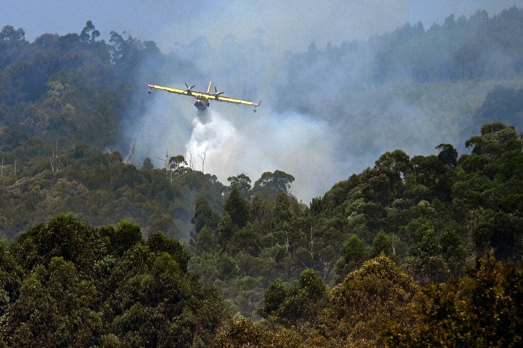 Amélioration sur le front des incendies en Espagne, un pompier décède au Portugal