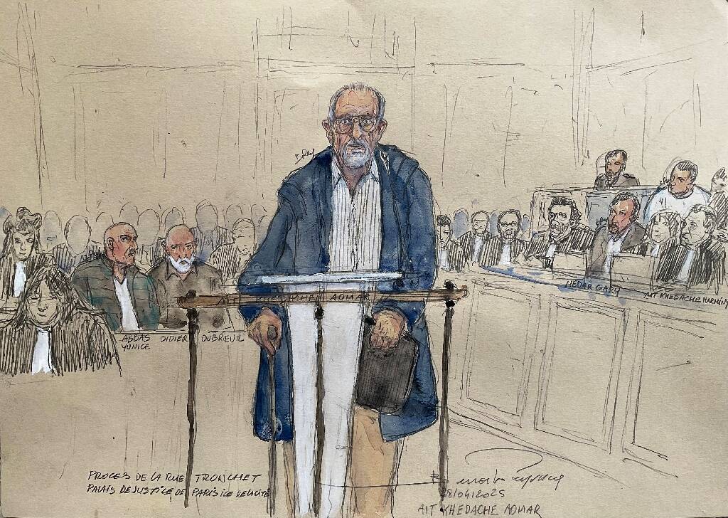 Au procès de Kim Kardashian, le "cerveau" très fatigué du braquage Aomar Aït Khedache