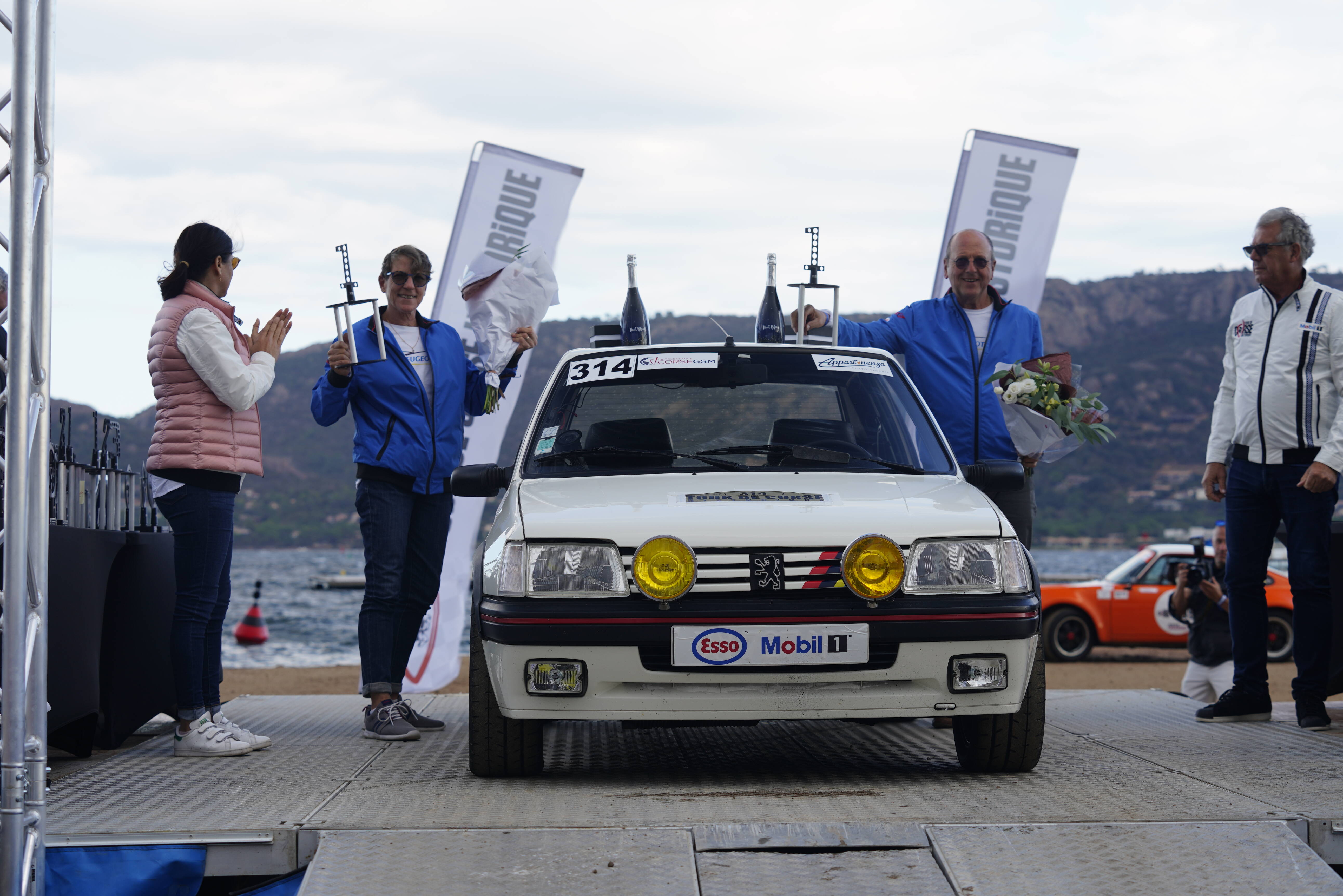 Au volant de leur Peugeot 205 GTI ils ont fait briller Saint-Laurent-du-Var sur le tour de Corse historique