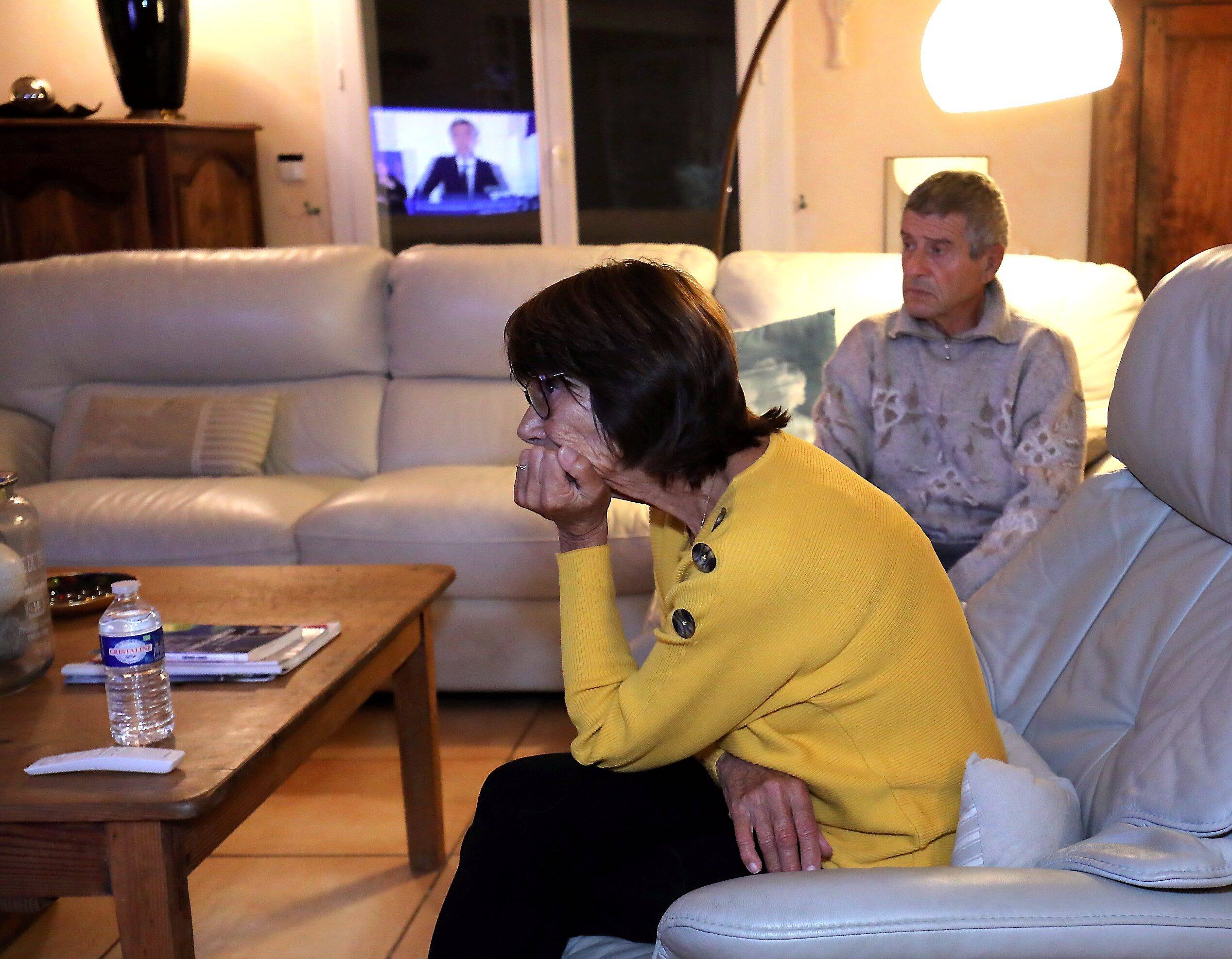 Allocution télévisée: pour ces retraités hyérois, le président de la République "a fait son bilan et son programme"