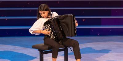 Passionnée d'accordéon, la jeune Roquebrunoise Maria participe ce jeudi soir à l'émission 