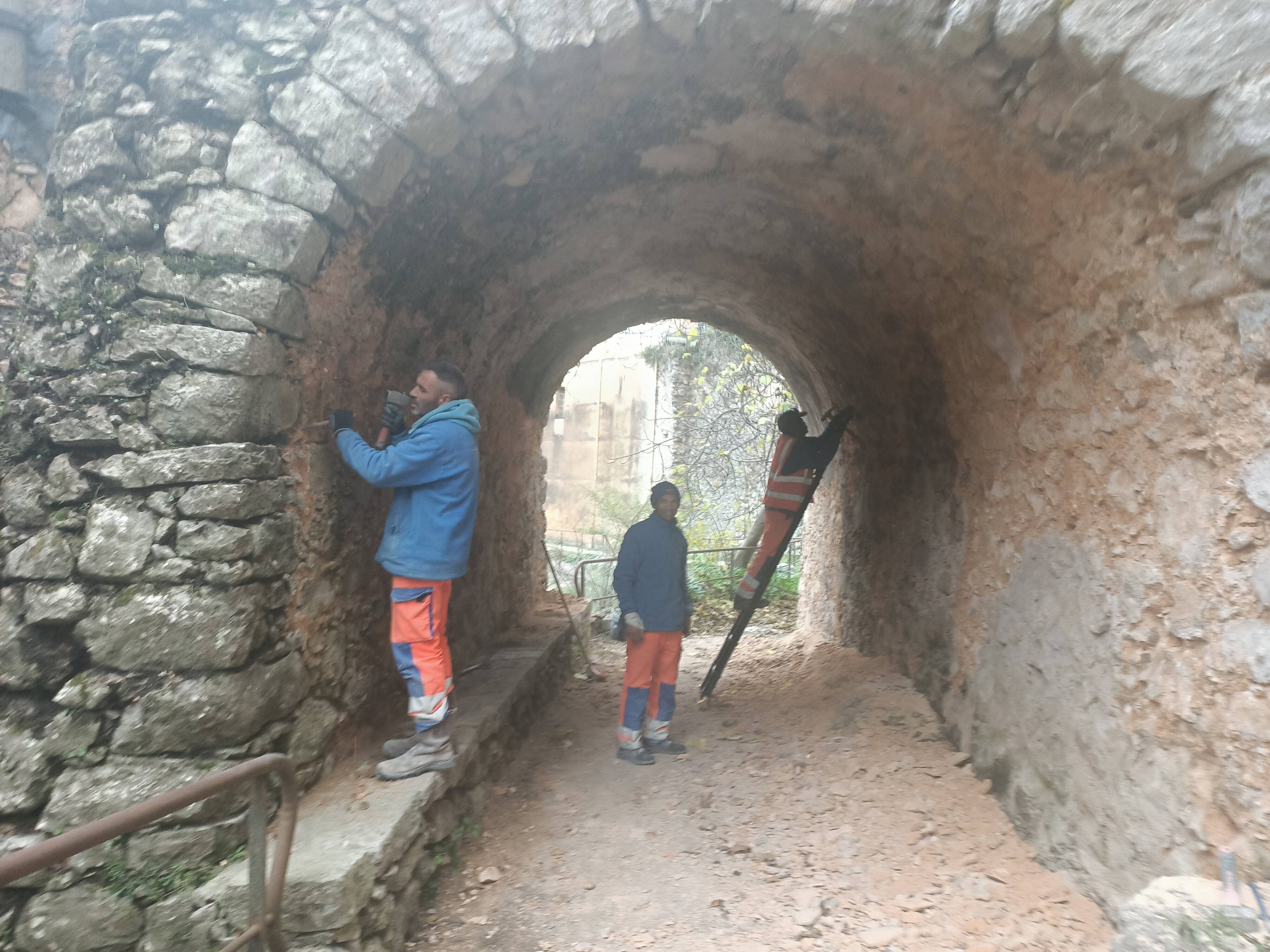 Pour la première fois depuis 200 ans, le pont qui conduit au sanctuaire de Laghet à La Trinité est en rénovation