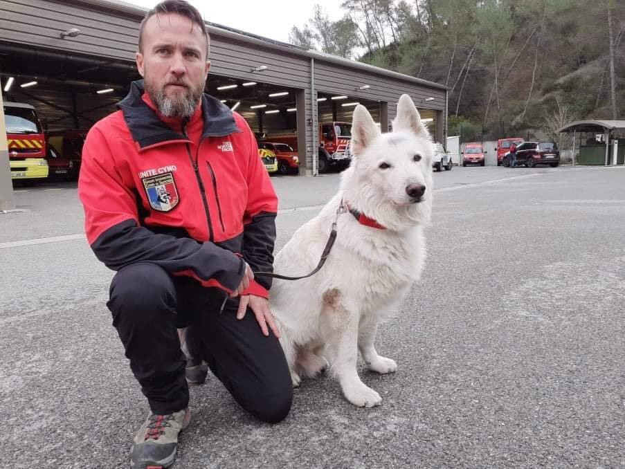 "Ta présence va nous manquer au sein du Cis Menton": après plus de 10 ans de bons et loyaux services, le chien Fonzy s'en est allé