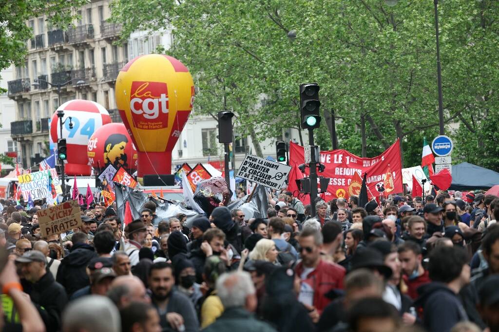 Pour les salaires, "contre la trumpisation du monde"... un 1er-Mai syndical qui se veut "festif et combatif", mais sans unité large